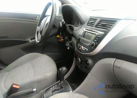 2017 Hyundai Accent Se from USA, damaged, VIN KMHCT4AEXHU216735